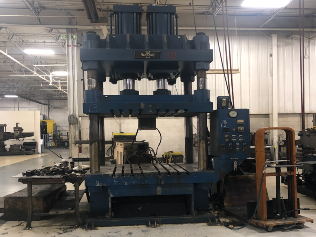 Hydraulic press repair