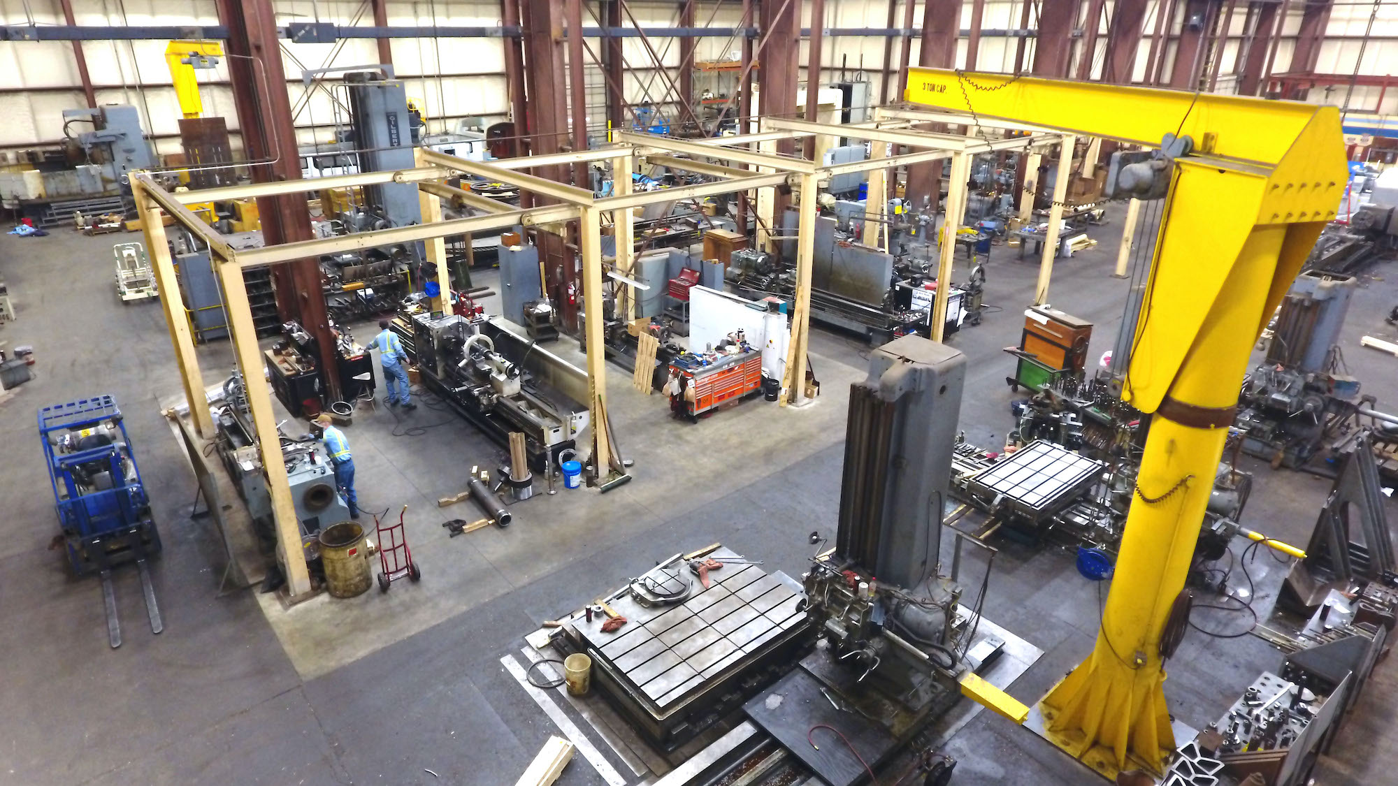 Gelock machine shop floor